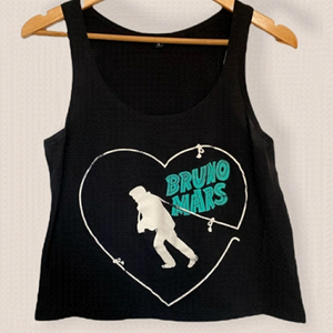 BRUNO Mars Cropped Tank